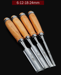 <span class=keywords><strong>Ciseau</strong></span> à <span class=keywords><strong>bois</strong></span> KAFUWELL WH4117 237 mm de qualité industrielle en chrome vanadium à pointe biseautée <span class=keywords><strong>demi</strong></span>-ronde pour la sculpture sur <span class=keywords><strong>bois</strong></span> - Product Image 1