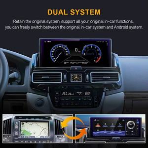 Reproductor Multimedia con CarPlay para Toyota Land Cruiser 200 LC200 LC300 2007-2021, Reproductor de Video de 12.3'', Radio Android para Auto, Navegación Estéreo - Product Image 4