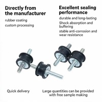 Supports en caoutchouc personnalisés de haute qualité, amortisseurs anti-vibrations, isolateurs de vibrations, supports anti-vibrations pour bobines