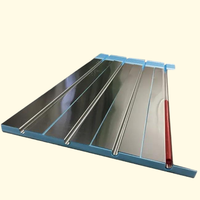 Panneau de chauffage au sol XPS en aluminium lisse 0,1/0,2 mm, feuille régulière personnalisée 0,3/0,4 mm, panneau de chauffage au sol XPS pour chauffage à sec