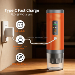 เครื่องชงกาแฟแคปซูลอเมริกาโน่ LED 88W รุ่นใหม่ ใช้ได้กับ K-Cup Pods สำหรับรถยนต์ การเดินทาง แคมป์ปิ้ง และกิจกรรมกลางแจ้ง - Product Image 5