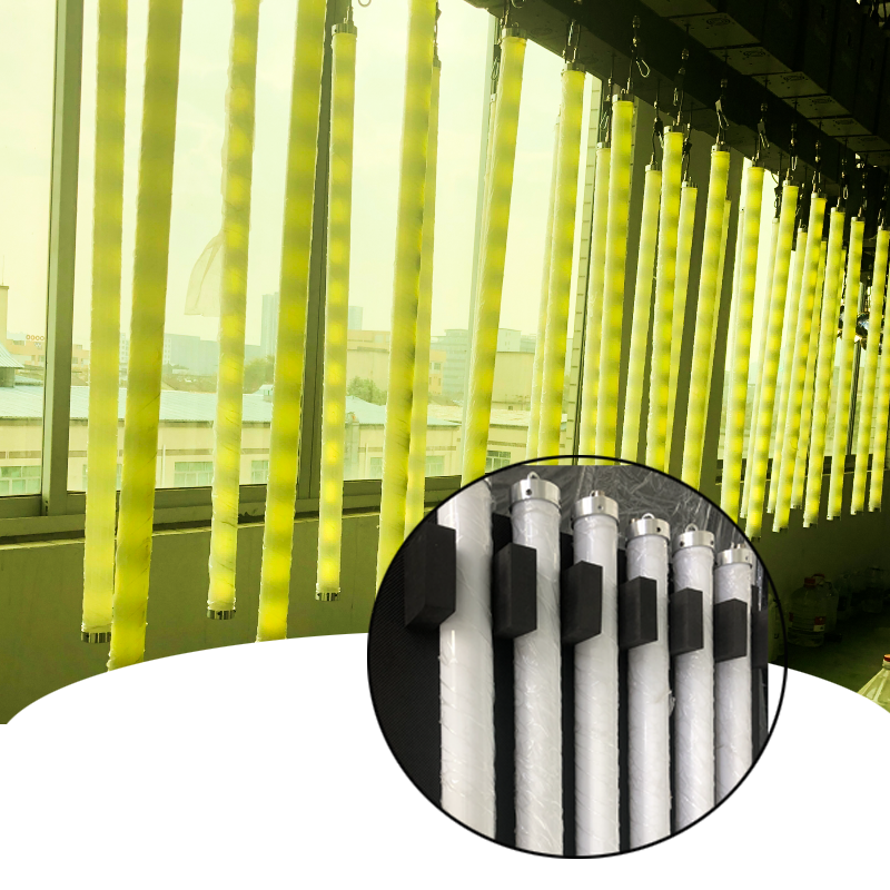 RGBW LED Rotating Tube Lifting Tube