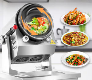 ElectricFood Cooker Stir Fry Máquina comercial Automática Inteligente Cocina wok Robot Máquina de arroz frito - Product Image 3