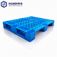 Palette en plastique renforcé d'acier robuste HUADING 1200*1200*150 mm pour le stockage en entrepôt et la logistique