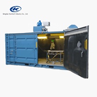 Cabina de Granallado Industrial, Cámara de Granallado con Arena, Equipo de Granallado por Aire