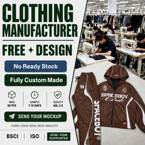 Clothing Manufacturer Custom Nylon Windbreaker Retro Y2K Sporty Crest Logo Embroider Full <b>Zip</b> <b>Hooded</b> Men's Tracksuit Set - Product Image 1