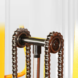 Transpalette manuel hydraulique Yeli jaune de 3 tonnes fourni par l'usine, chariot élévateur à roues pour entrepôt, OEM personnalisé - Product Image 5
