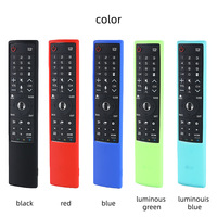 Casing Pelindung Silikon untuk Remote Control TV LG AN-MR700 dengan Desain Berongga, Tebal, Anti Debu, dan Anti Jatuh, Dilengkapi Lampu Malam