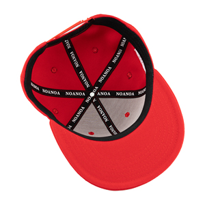 Casquette Snapback 6 Panneaux en Mélange de Laine Personnalisée TCAP Chine avec Broderie en Relief – Casquettes de Sport - Product Image 6