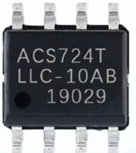 ACS724LLCTR-10AB-T ACS724 เซ็นเซอร์เดิม Transducers เซ็นเซอร์ปัจจุบันเซ็นเซอร์กระแสไฟฟ้า 10A AC/DC