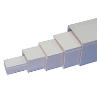 Goulotte de câbles électrique en plastique blanc en gros / Canal de gestion des câbles électriques en PVC rigide