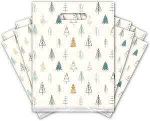 Moda semplice Logo personalizzato stampato fustellatura sacchetti di plastica per imballaggio della spesa prezzo di fabbrica grazie porta borsa - Product Image 1