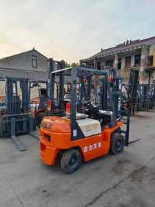 Montacargas Diésel Usado HELI FD15 de 1.5 Toneladas, Marca China, con Mástil de Tres Etapas, Disponible para la Venta - Product Image 3