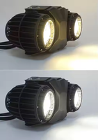2*150W Blanc Chaud COB LED Stage Light Audience Blinder Effect Projection Lights