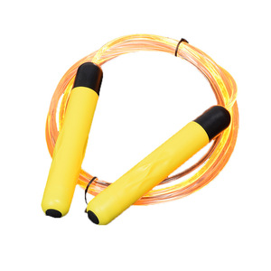 Adjustable Glow In Dark Jump <b>Rope</b> With <b>Led</b> Light For Fitness Exercise Unisex Sport Equipment 2.8 M Length PVC Material - Product Image 2