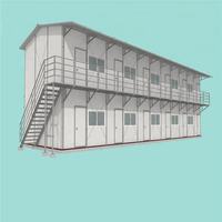 Approvisionnement d'usine chinois, pologne, petits maisons modulaires préfabriquées bon marché, Type K, maisons K préfabriquées