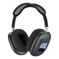 Casque audio supra-auriculaire dynamique à réduction de bruit active (ANC) avec écran tactile, Bluetooth 6.0, faible latence, 35H d'autonomie, HiFi, pour voyage et gaming, écouteurs magnétiques lavables – Offre Spéciale