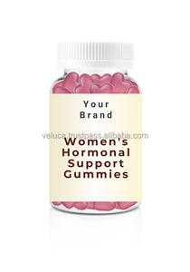 อาหารเสริมฮอร์โมนสำหรับผู้หญิง รูปหัวใจสีแดงอมชมพู ให้พลังงาน ฉลากสั่งทำได้ สมุนไพรเสริมสุขภาพ ใช้ได้ทุกวัน บรรจุภัณฑ์ PET - Product Image 5