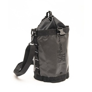 Black 600D TPU Waterproof Cylindrical <b>Bucket</b> Bag Unisex Outdoor Portable Crossbody Shoulder Bag Lightweight Durable - Product Image 4