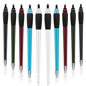 Phibrow, 1000 Uds., herramienta de Microblading desechable, cepillo de Microblading esterilizado para trazo de cabello para maquillaje permanente, pigmento para frotar la piel - Product Image 1