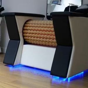 Nouvelle machine à rouler, directement de l'usine, avec des rouleaux hybrides en forme de pointe et de rouleau pour la relaxation et le massage du corps - Product Image 1