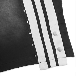 Pantalones Cortos de Alta Calidad, 100% Algodón, Estampados y Bordados con Diamantes, Estilo Hip Hop, Holgados, para Hombre - Product Image 4
