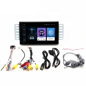 Autoradio per auto da 7 pollici Android Touch Screen sistema di navigazione Stereo GPS Audio AndroidAuto Video lettore DVD per auto