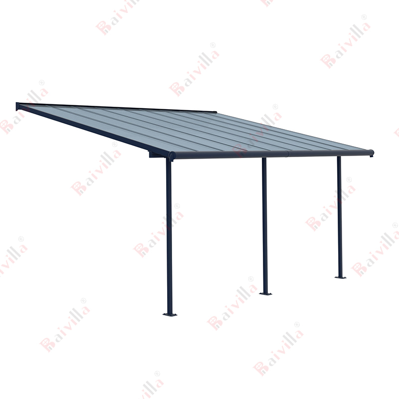 UV Résident Polycarbonate Toit Véranda Auvent Auvent En Plein Air Étanche