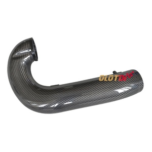 Speedwinner 100% ท่อเทอร์โบคาร์บอนไฟเบอร์แห้งระบบไอเสียไหลสูงสำหรับฮอนด้าซีวิคประเภท R FL5 2023 + - Product Image 4