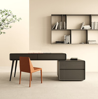 Nieuw Modern Kantoormeubilair Nieuwste Modern Design Desktop Werkstation Pc Laptop Stand Thuis Tafelcomputer Kantoortafels