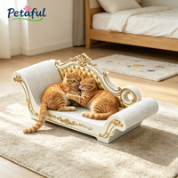 Elegante Sofá Rascador para Gatos de Estilo Europeo Moderno con Tallados Reales, Resistente a Arañazos y Apto para Mascotas, Diseño de Lujo para el Hogar