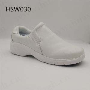 HY,Medical Laboratory slip Resistant Odor-Control <strong>White</strong>/black Nurse <strong>Shoes</strong> Shockproof Outsole Anti-bacteria <strong>Chefs</strong> Clogs HSW029 - Product Image 6