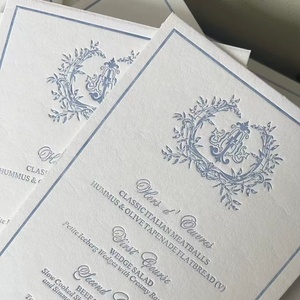 Cartoline Personalizzate in Carta di Cotone 600g, Inviti e Biglietti di Ringraziamento Goffrati e Stampati in Letterpress per Packaging - Product Image 4