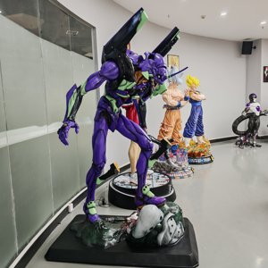 Statue EVA-01 Evangelion EVA Unit-01 de 200 cm, taille réelle 1:1, haute qualité, en résine et fibre de verre, figurine d'anime, objet de collection, décoration - Product Image 1