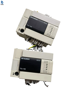 Controlador Lógico Programable (PLC) Industrial FX3U-16MR/ES-A con Salida de Relé, Unidad Principal para Sistemas de Control de Equipos de Fábrica - Product Image 1