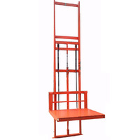 300kg/500kg Elektrischer Lastenaufzug, Frachtaufzug, elektrische Hebebühne, Fabrikhebebühne, Einschienen-Hebebühne