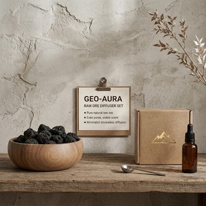 Diffuseur de pierre de lave pour la maison, diffuseur d'arômes, désodorisant de voiture, désodorisant d'ambiance, pierre parfumée, pierre de lave aromatique - Product Image 3