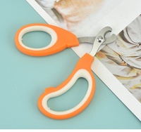 Coupe-ongles pour animaux de compagnie (chats et chiens) en caoutchouc thermoplastique en forme de croissant, pour toilettage, vente en gros