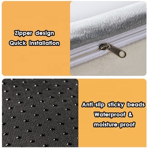 Nido plegable de lujo para mascotas, caseta de perro y gato, cueva, cama extraíble, lavable, acolchada, cálida, interior, para invierno - Product Image 3