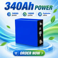 Baterai LiFePO4 Grade 8000 Cycle 314Ah 3.2V Sel LFP DIY 12V 24V RV EV Solar Camping EV E MB314