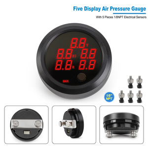 Manómetro Digital Cnspeed 220Psi 5 en 1 con Sensor de Presión de Aire para Automóvil 1/8 NPT - Product Image 5