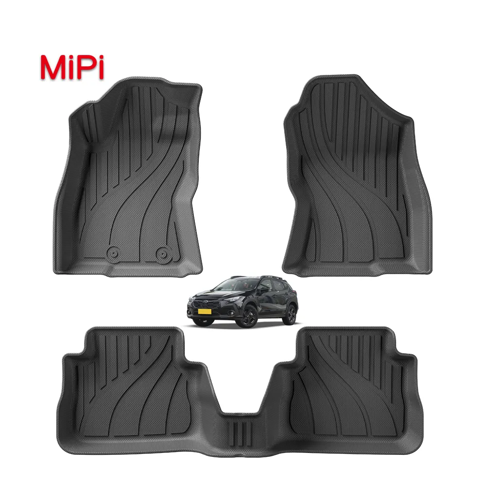 Nuovi arrivi tappetino auto per Subaru CROSSTREK WILDERNESS RRI 2024 TPE 3D tappetino auto tappeto impermeabile antiscivolo