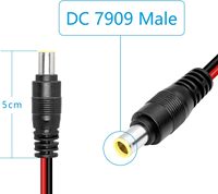Câble d'extension de connecteur femelle/mâle DC 8mm/DC7909 vers XT60 femelle pour centrale électrique Portable River Delta et générateur solaire