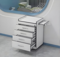 Armoires de travail en bois pour cabinets dentaires/laboratoires, table de laboratoire médical, mobilier pour clinique dentaire
