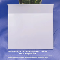 Meilleure Vente DSX-06 Feuille Diffuseur PC Simple/Double Face Mat Réflexion Diffuse Épaisseur 2mm Blanc Laiteux Taille Standard 1220x2440mm