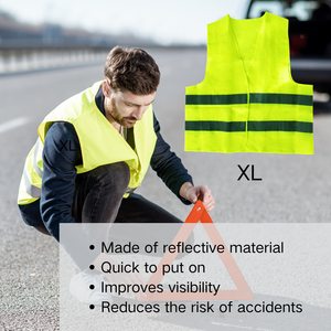 حقيبة إسعافات أولية للطوارئ على الطريق من أنثرايف DIN 13164، حقيبة إسعافات أولية مقاومة للماء للسيارات مع مستلزمات طبية للسفر - Product Image 5