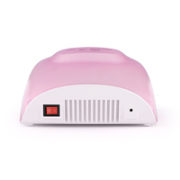 Lampe à ongles UV LED sans fil haute puissance 98W, rechargeable, avec indicateur de batterie LCD et poignée confortable