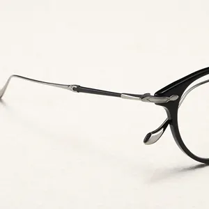 Eyeglasses Benyi High Quality Round Titanium Ultralight Frame Eyewear Reader's Eyeglasses Custom Optical Glasses