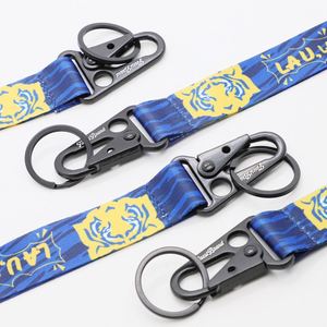 Custom Sublimation Print Team Mascot Logo Short Keychain Lanyard for Sports Clubs & Fan Merchandise - Product Image 4