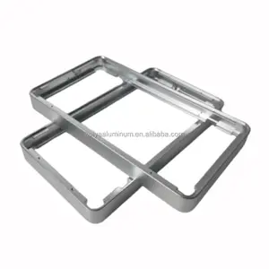 Bingkai aluminium lentur CNC, bingkai ponsel aluminium ekstrusi untuk TV